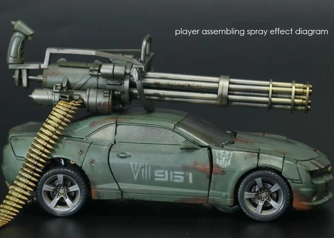 Gatling Minigun Action Figure Arma, Montagem de Plástico, Heavy Machine Gun Modelo, Militar Soldado Armas, 12 ", 1:6, M134