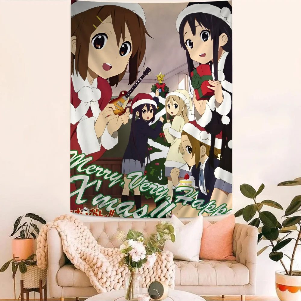 Anime K-ON KON Movie Sticky Posters Whitepaper Sticker DIY Room Bar Cafe Posters Wall Stickers