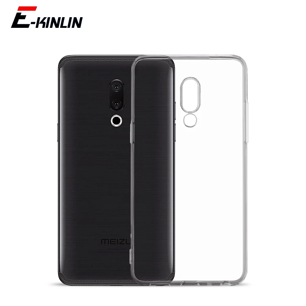 Clear Ultra Thin TPU Phone Case For Meizu 20 18s 18X 18 17 16T 16th 16 X 16S 16Xs X8 Pro Plus M6s M6 Note Silicone Back Cover