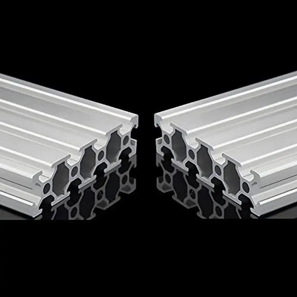 20x80mm T-Slot Aluminum Extrusion Profile 2 Pack 24.41 inch CNC DIY Machinery