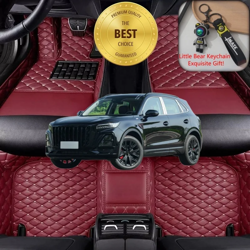 

Customized Fit for Hongqi HS5 Car Floor Mats Car Accessories Tailored Waterproof Auto Carpet Liner Mats Left/Right-hand Drive