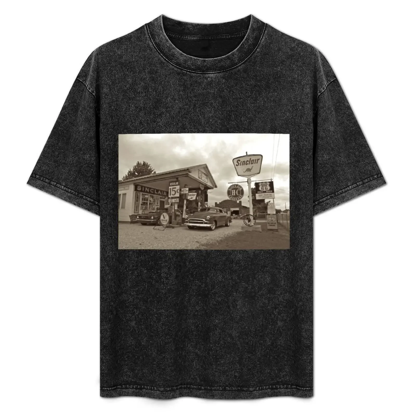 

Old Gas Station T-Shirt T-shirts man sublime customs design your own mens plain t shirts