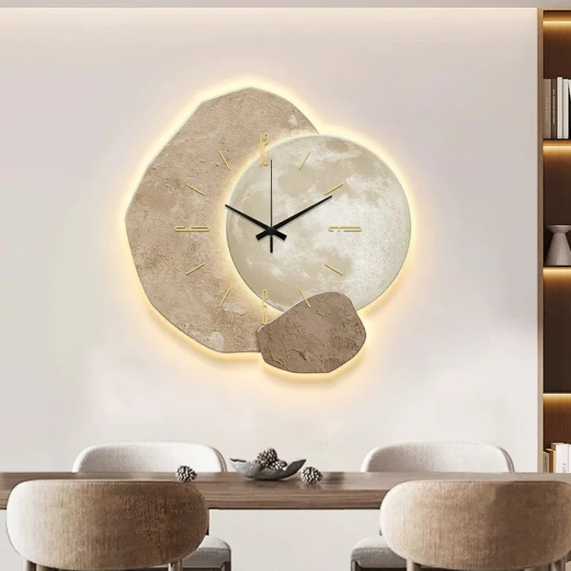 Interior Vintagevintage Wall Clocks Bedroom Led Antique Movement Wall Watch Clock Creative Future Reloj Pared Room Decoration