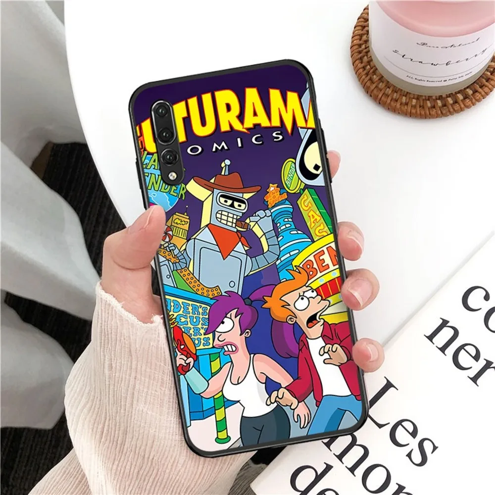 Cute F-Futurama For Kid Phone Case For Huawei P 8 9 10 20 30 40 50 Pro Lite Psmart Honor 10 Lite 70 Mate 20lite