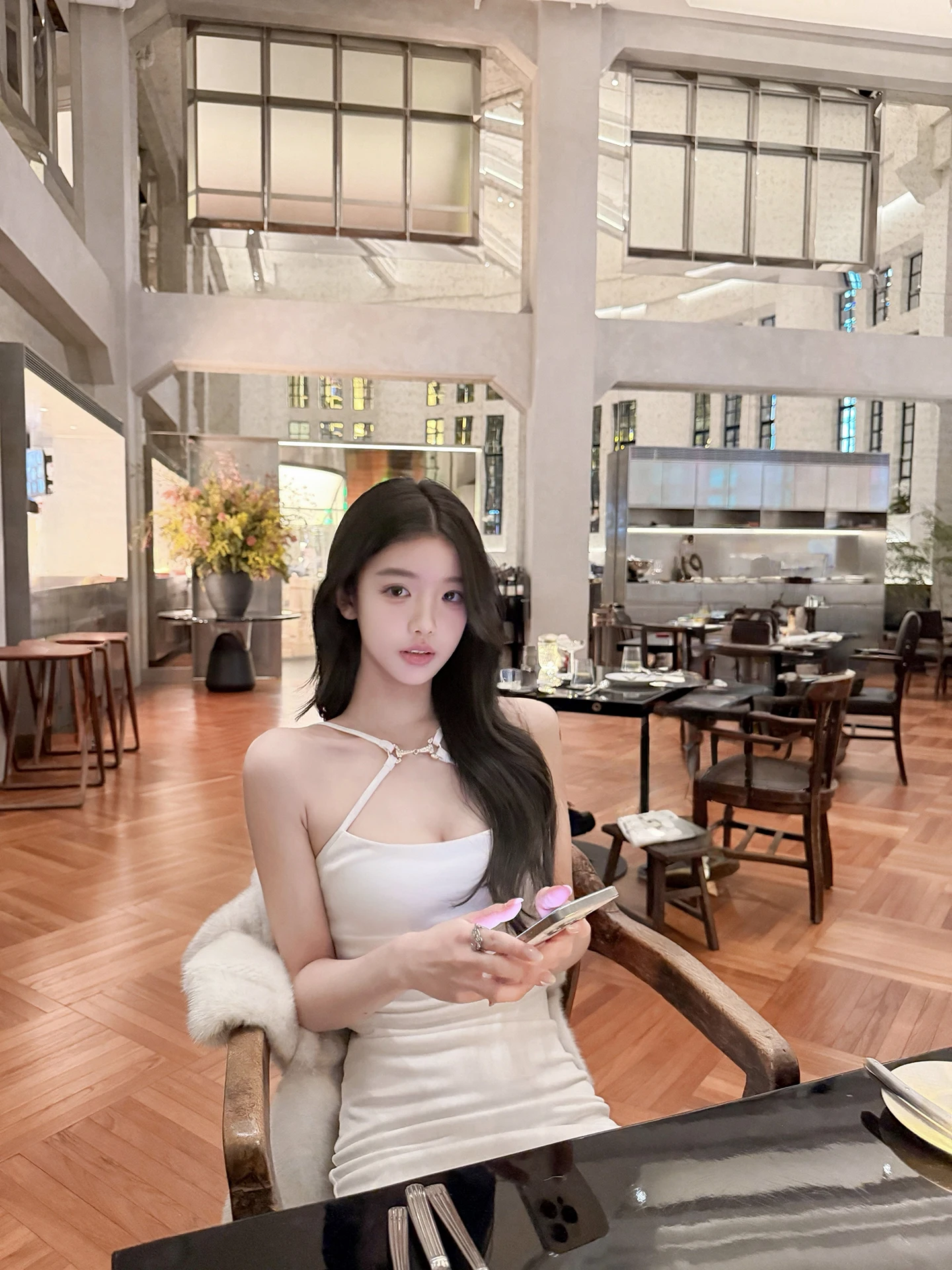 

Юбка Pure Desire с высокой талией, облегающая, с ремешками, с бриллиантовой отделкой, синяя, для зимнего сезона, женская, модная, повседневная, офисная одежда