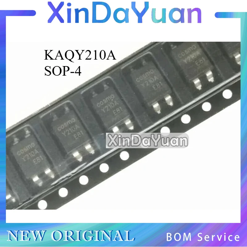 10 pcs  KAQY210A Y210A Y210 SOP-4 Optocoupler Solid-state Relay Photocoupler