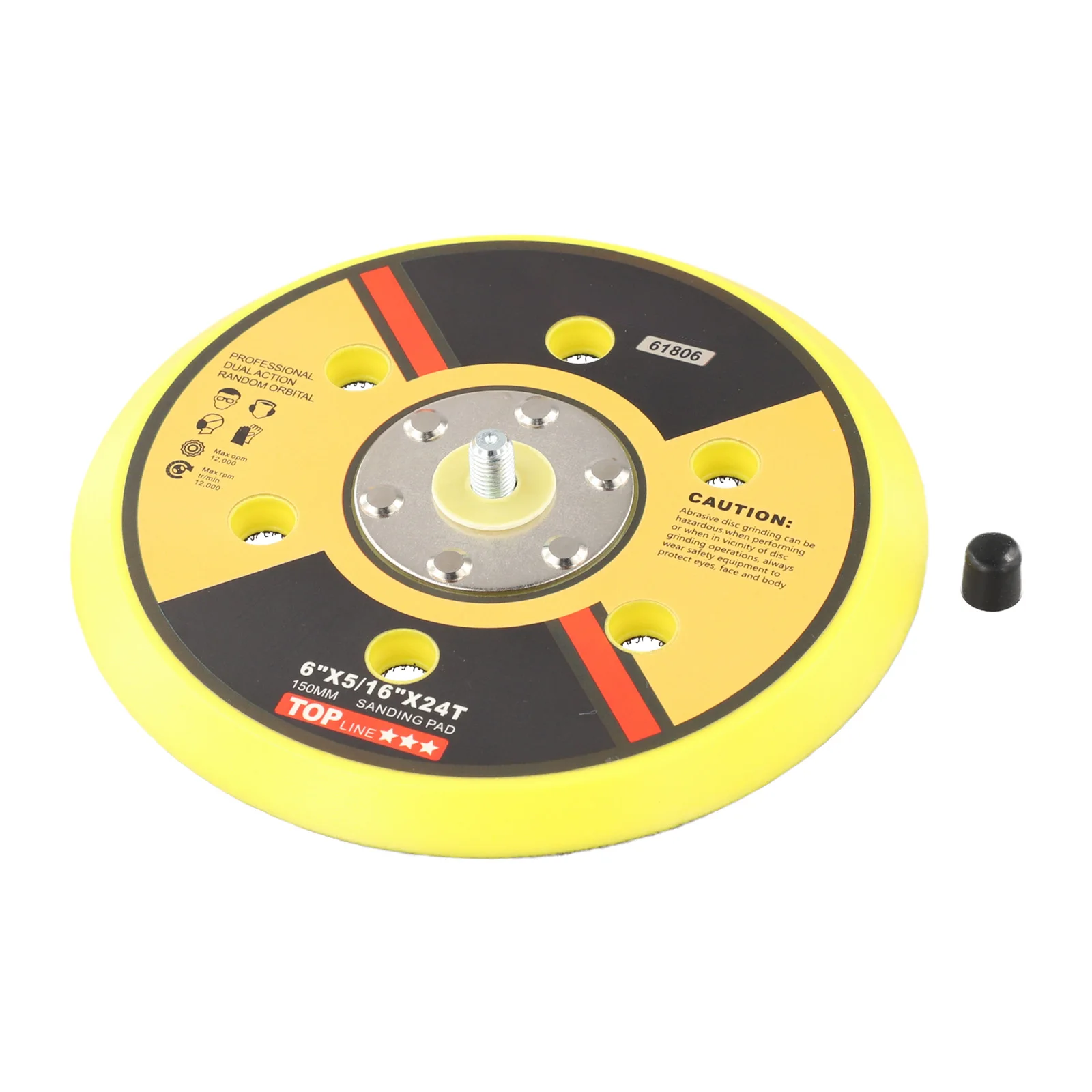 150mm Sanding Pad 6inch Dual Act1111111111111111111111111111111111111111111ion Random Orbital Sander Polishing Wheel