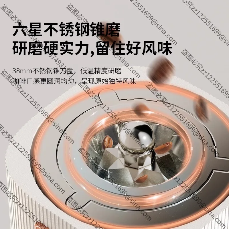 Suitable for M2 Italian Electric Bean Grinder 38mm Stainless Steel Cone Knife Small Household Hand Brew CoffeeBean Grinder