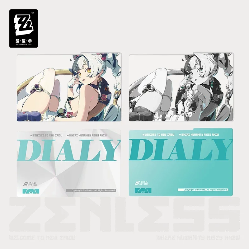 Voorverkoop Sunsyea Zenless Zone Zero Officiële Merchandise miHoYo Originele YH-serie Badge Sleutelhanger Ornament Dialyn Banyue Zhao Promeia