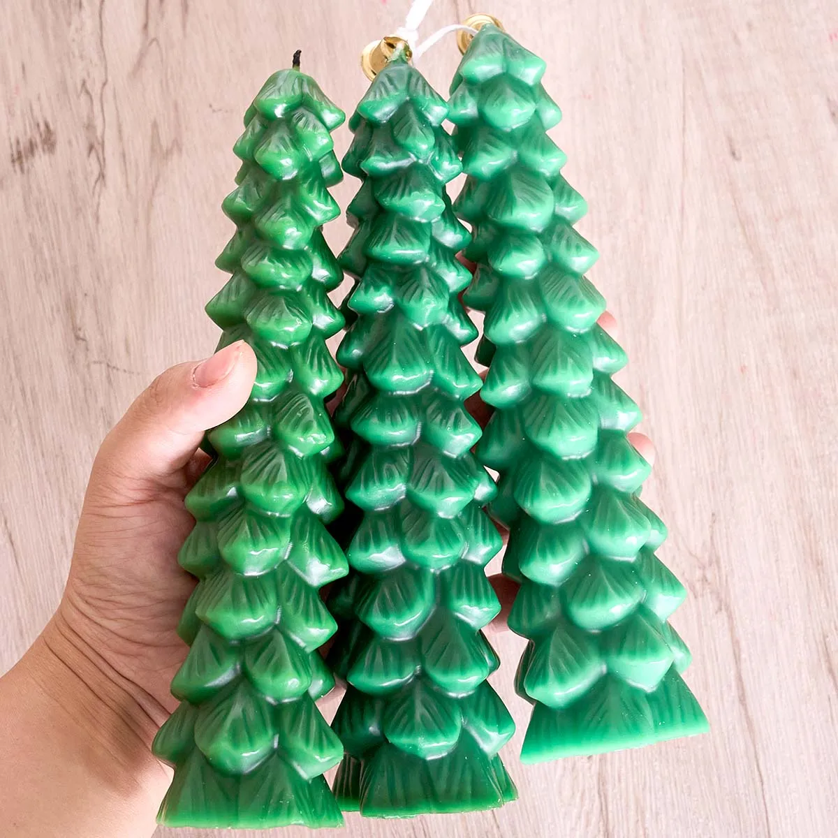 

3D рождественские украшения, силиконовая форма для свечей, сделай сам, ручная работа, рождественская елка, ароматерапевтическое мыло, свечи, формы для литья, домашний декор
