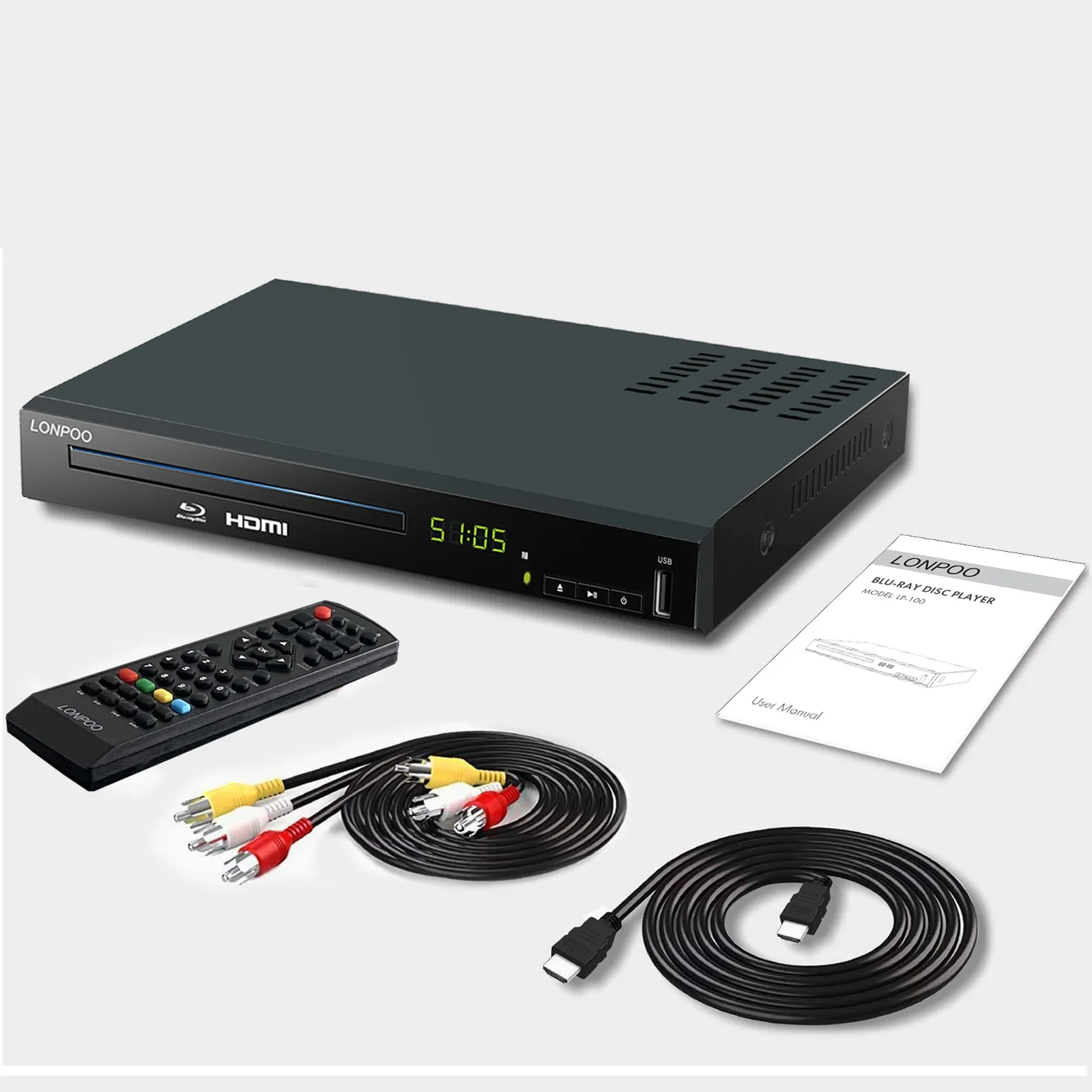 Mini Blue Ray Dvd Player BD Player for Home Use