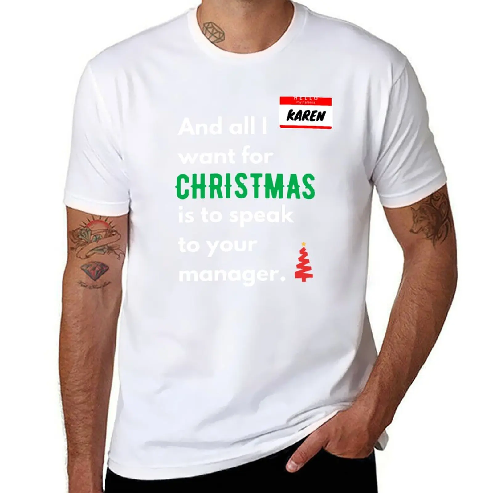 

A Karen Christmas (Light) #2 T-Shirt t shirts for man graphic funny mens graphic t shirts T-Shirt