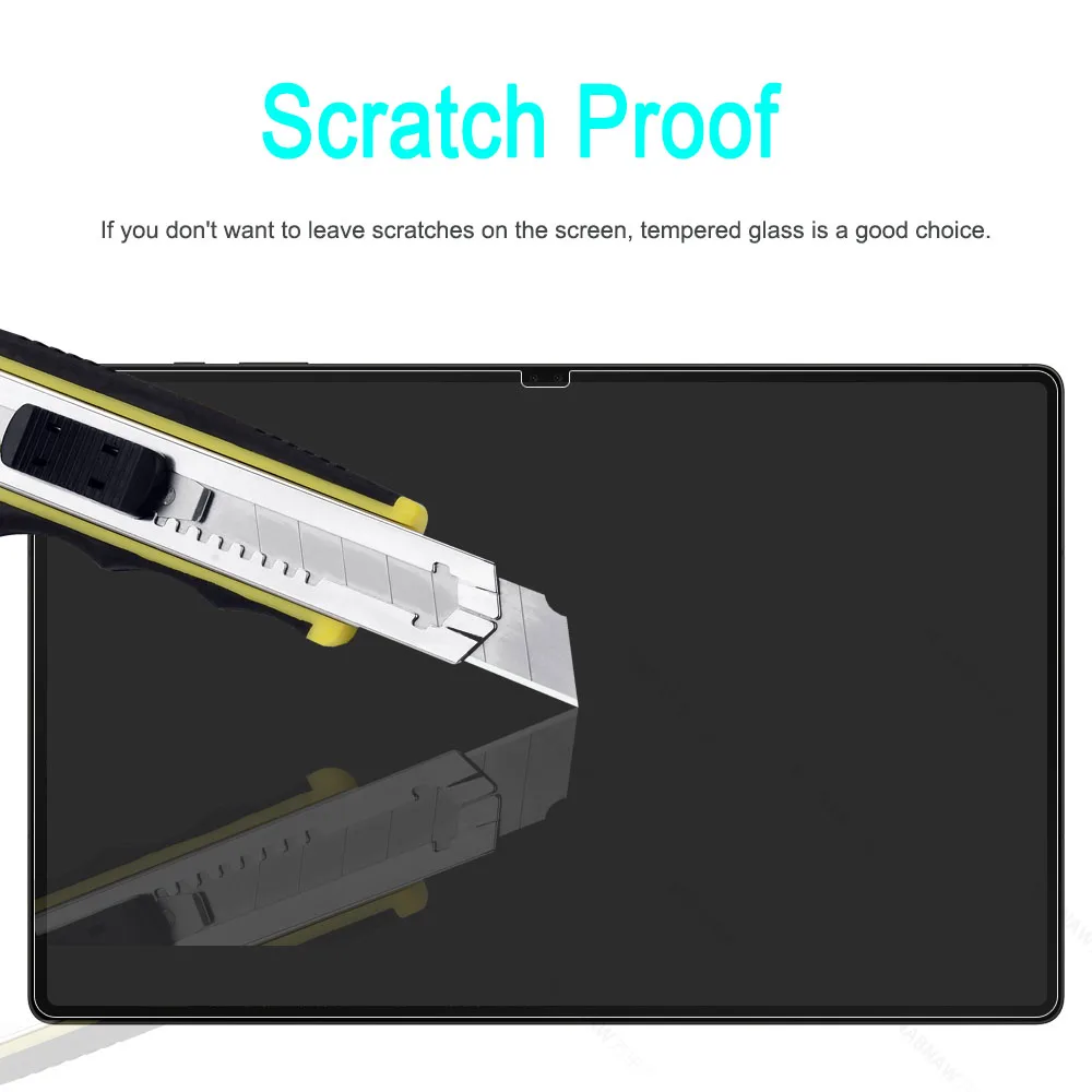 2PCS Oleophobic-Proof HD Scratch Proof Tempered Glass Screen Protector For Samsung Galaxy Tab S9 Ultra 14.6 Inch SM-X910B X916B