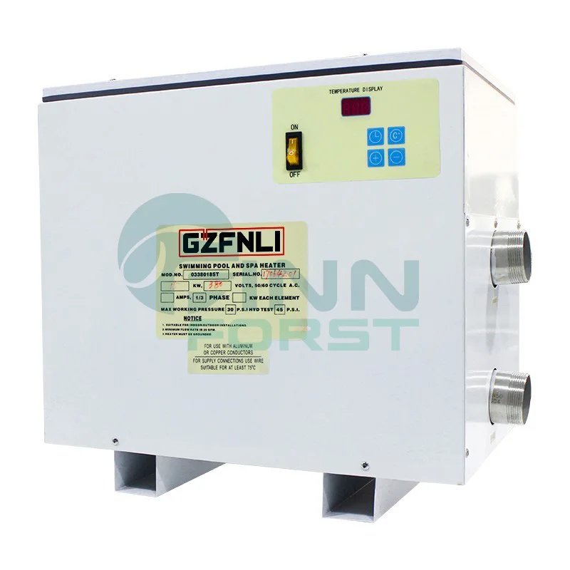 Factory direct sales digital display constant temperature small swimming pool bath heater intelligent temperature control