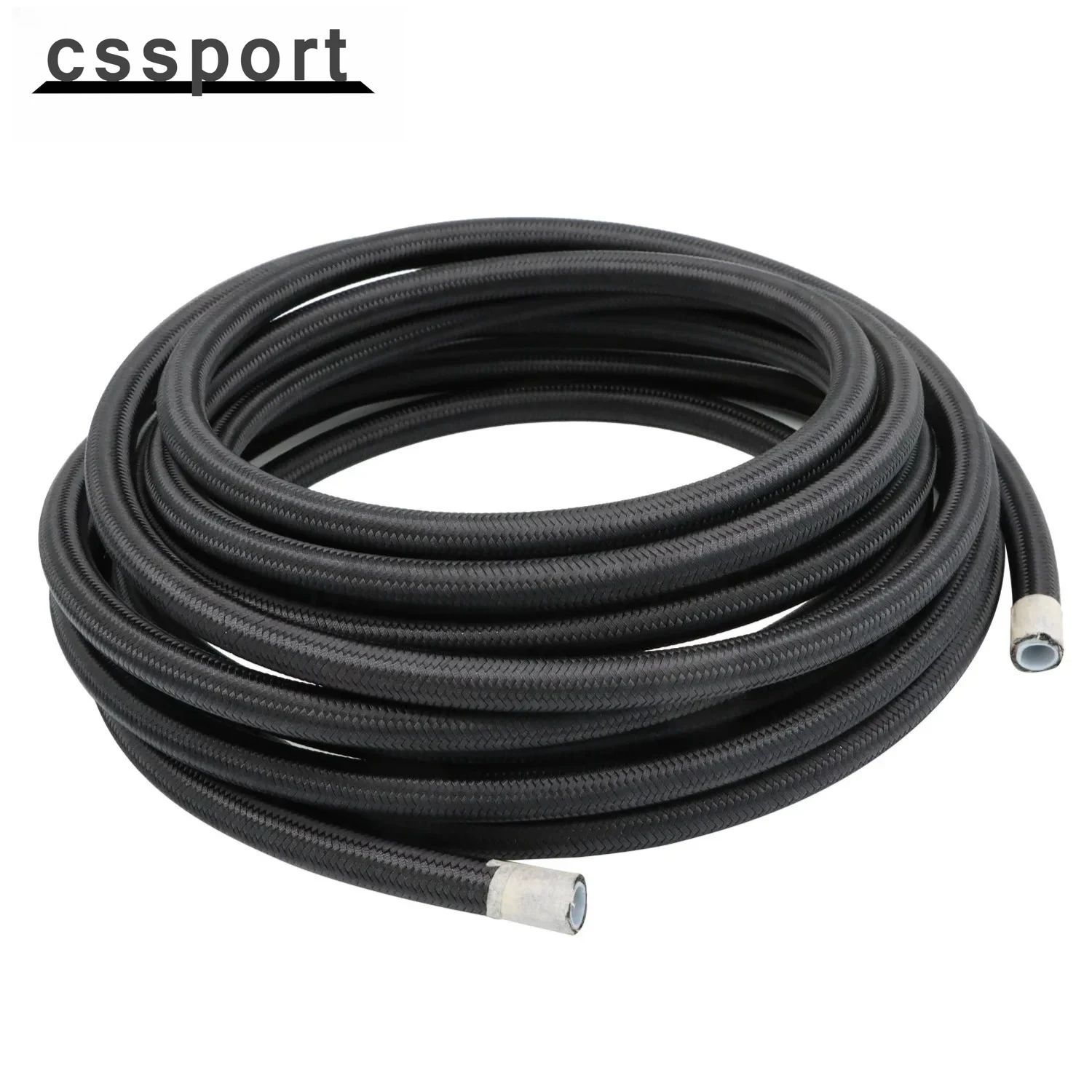 

9,14 м AN10 PTFE нейлоновый топливный шланг, масляный газопровод для автомобильных топливных смазок, охлаждающих автомобилей или морских двигателей, черный цвет