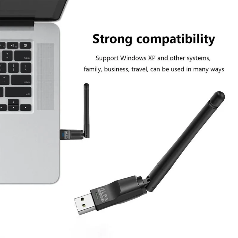 

﻿ Mini USB 2.0 150Mbps Wireless WiFi Adapter Network Card Antenna 5370/7601 Chip Wi-Fi Receiver Dongle For Laptop PC UW07