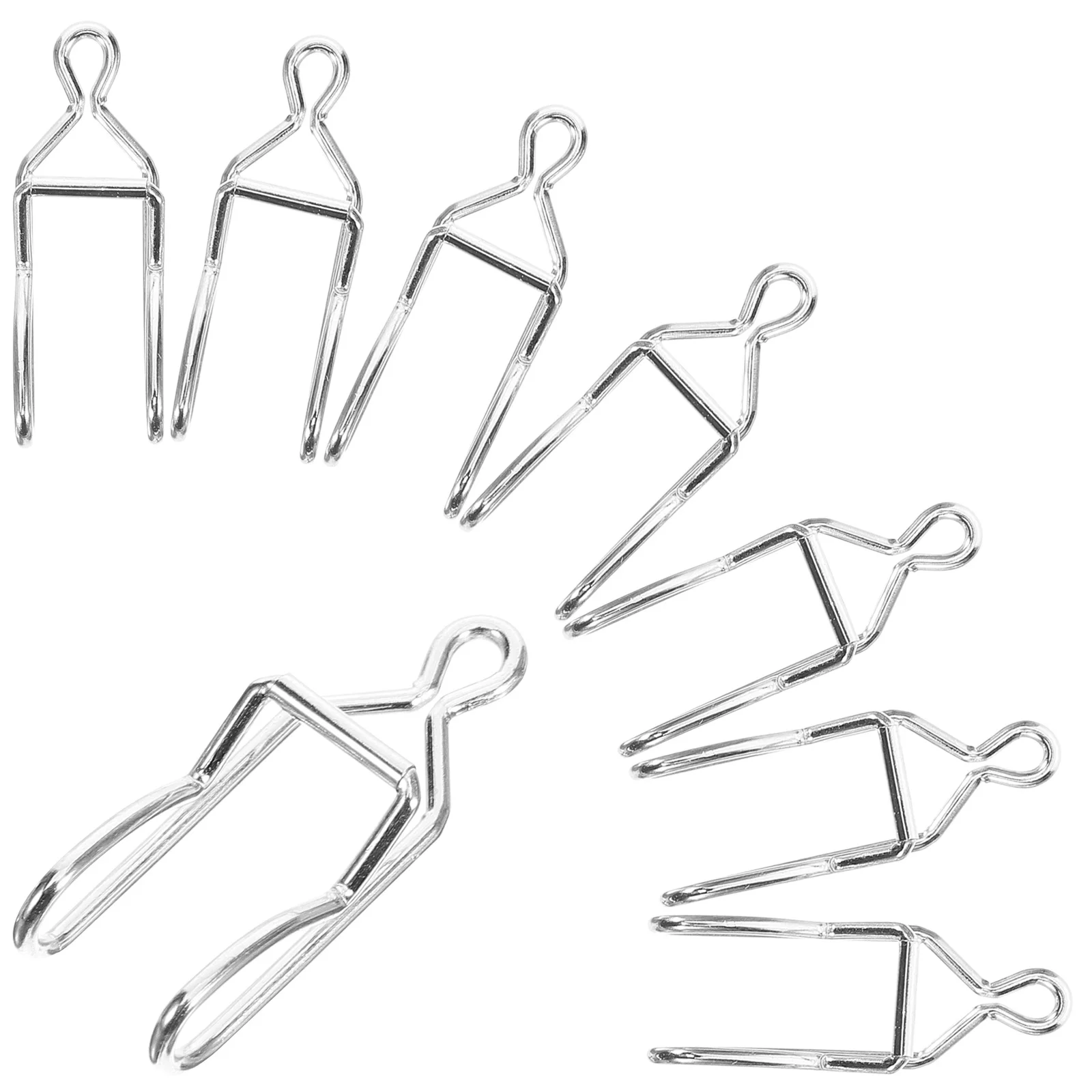 50 Uds. De cierres de cadena para correa de reloj, cadenas de bolsillo, accesorios DIY, ajustador de Clip