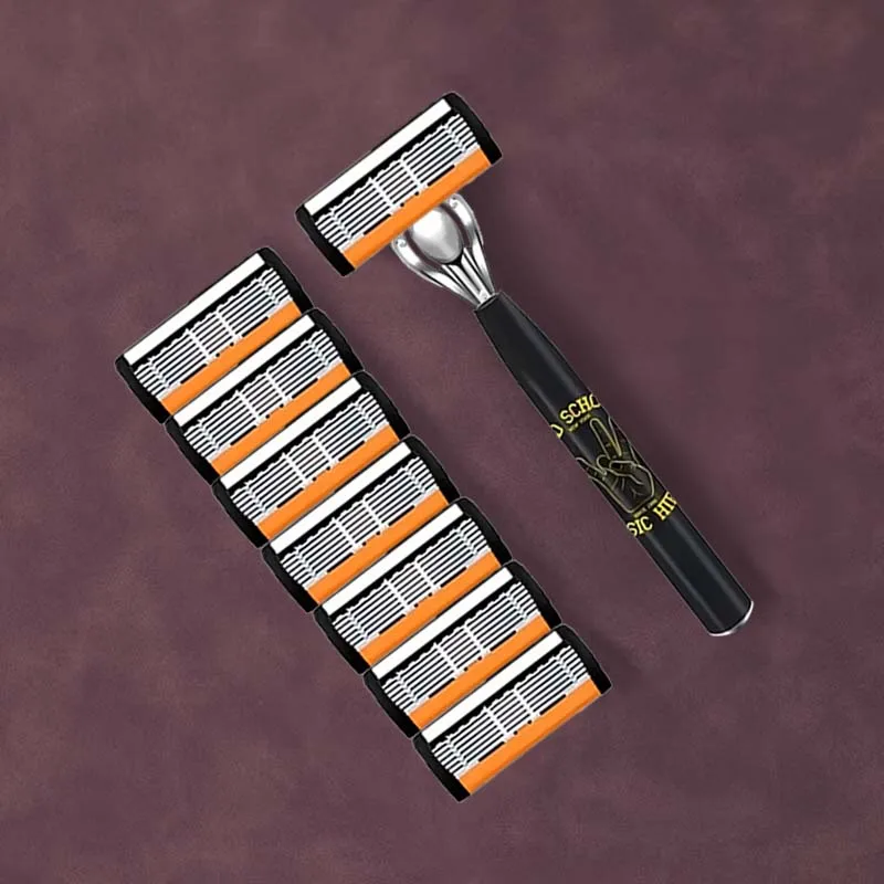 يتميز ماكينة الحلاقة الجديدة 2025 بـ 72 شفرة حادة، آمنة وغير مؤلمة، وهي مقبضين مريحين. إنها عجب الحلاقة الرجالي #4