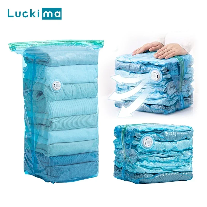 Household Clothes Vacuum Storage Bags for Blankets Pillow Travel Storage Compression Bag Clothes Organizer Space Saver Bag