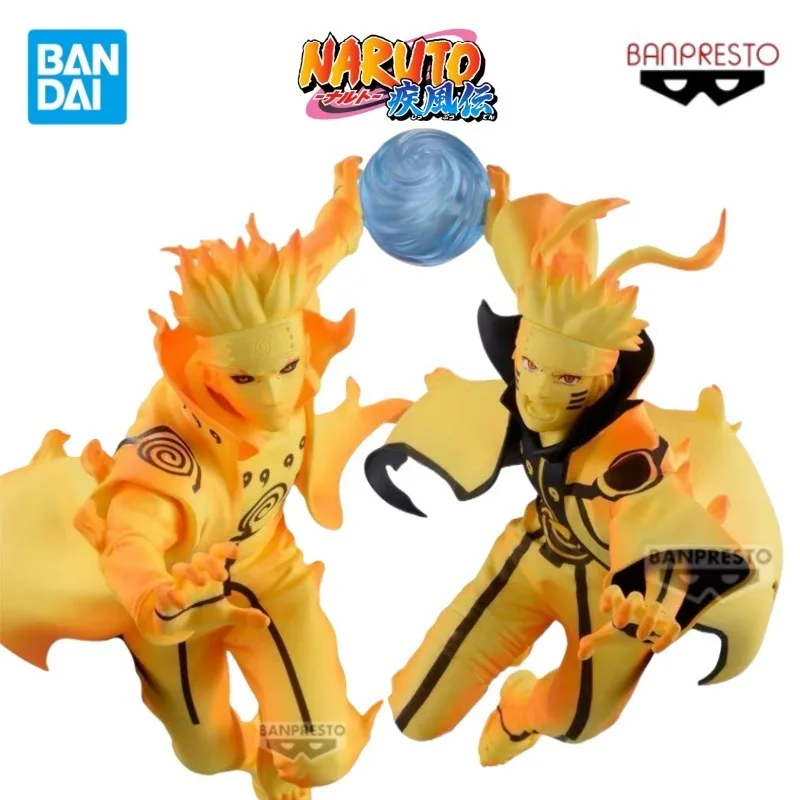 

100% оригинал в наличии Bandai Наруто Намикадзе Минато Узумаки Наруто Модель персонажа аниме игрушки украшения коллекция подарков