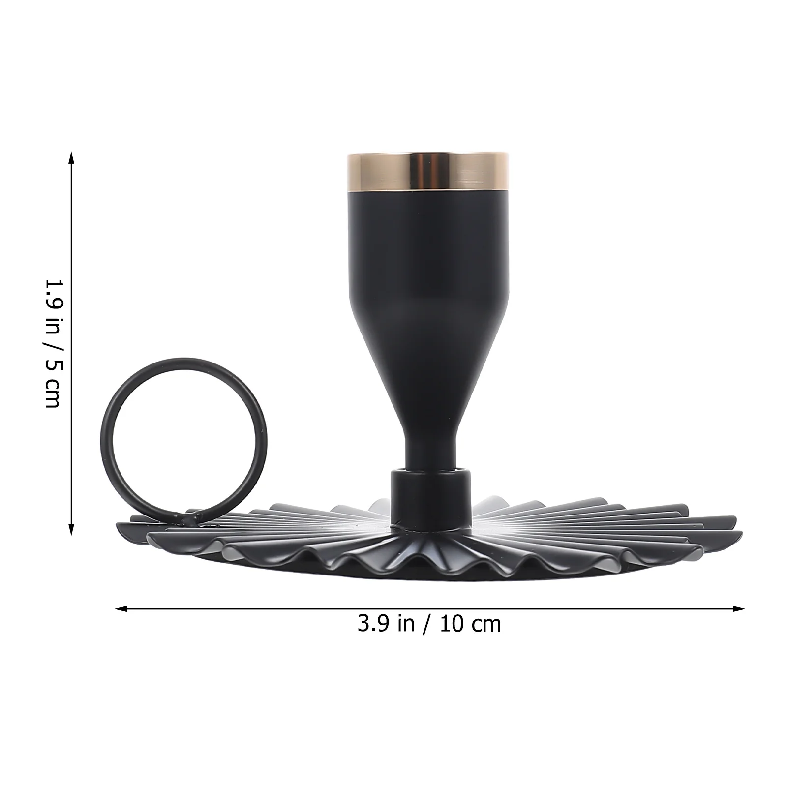 

2pcs Handheld Holders Elegant Iron Taper Candlesticks For Home Wedding Party Decor Retro Metal Candlelight Stand