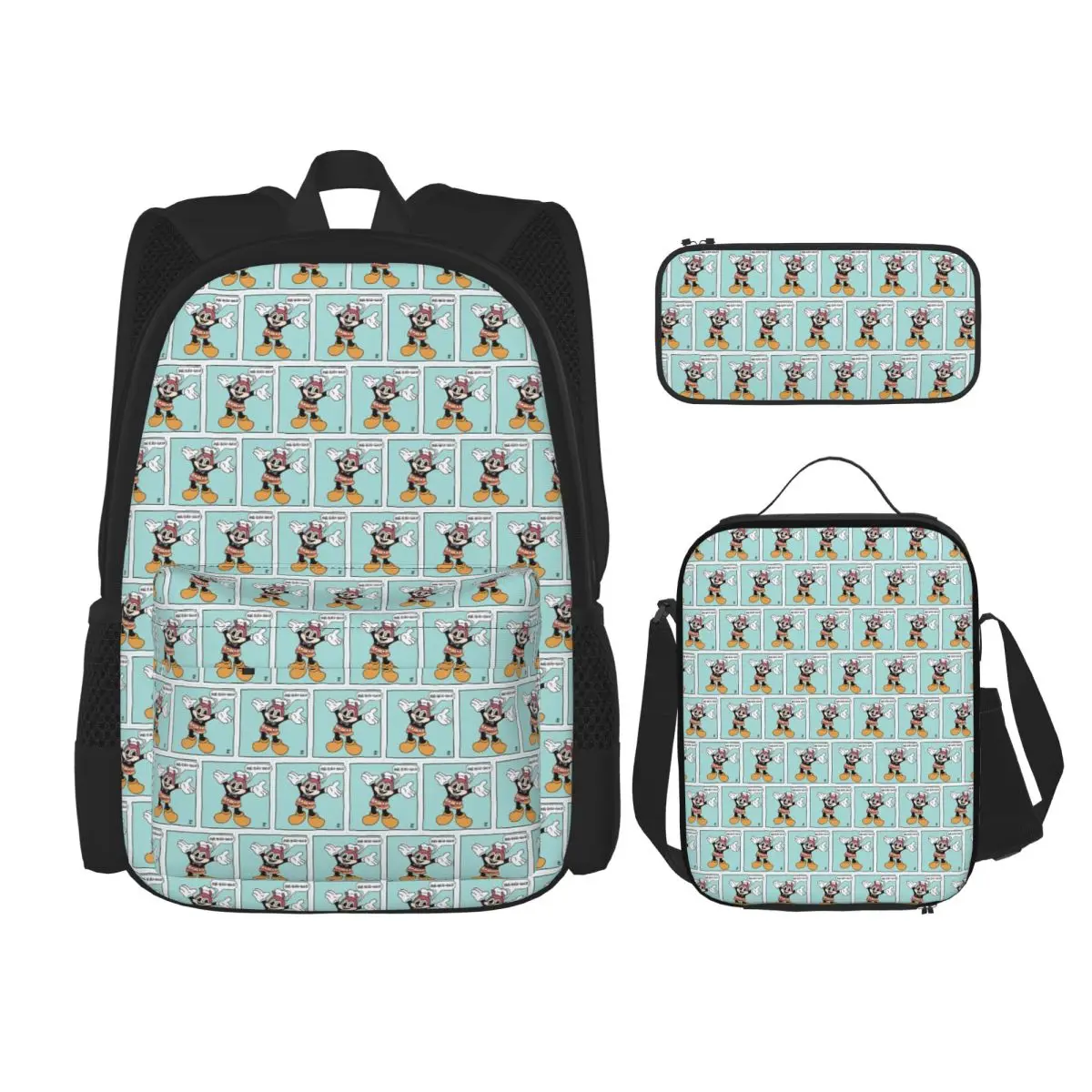 remix-webcomic-poster-mochilas-para-ninos-y-ninas-mochilas-escolares-para-estudiantes-mochila-para-ninos-bolsa-para-el-almuerzo-bolsa-para-boligrafos-conjunto-de-tres-piezas