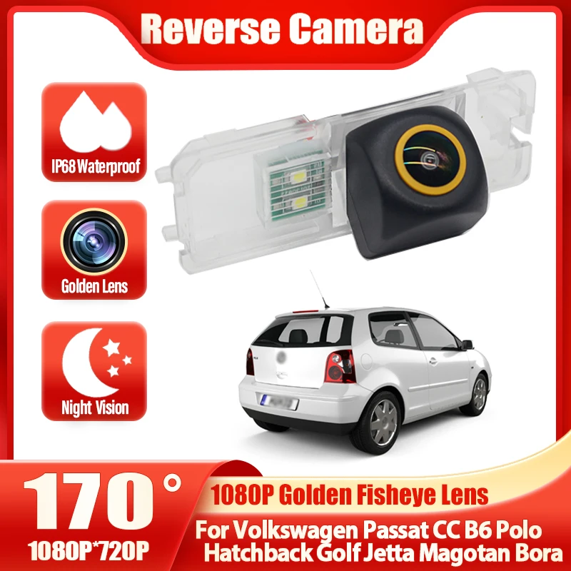 

HD Car CCD Night Vision Backup Rear View Camera For Volkswagen VW Passat CC B6 Polo Hatchback Golf Jetta Magotan Bora Scirocco