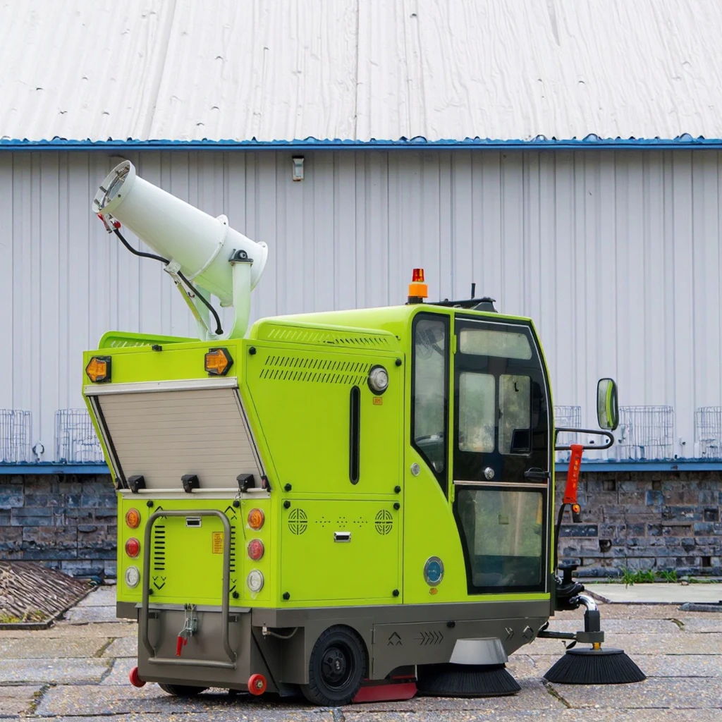 

Professional Factory Sweeper Pure Electric Multi-Functional Ride-On Road Floor Sweeper New Condition Motor Engine Core
