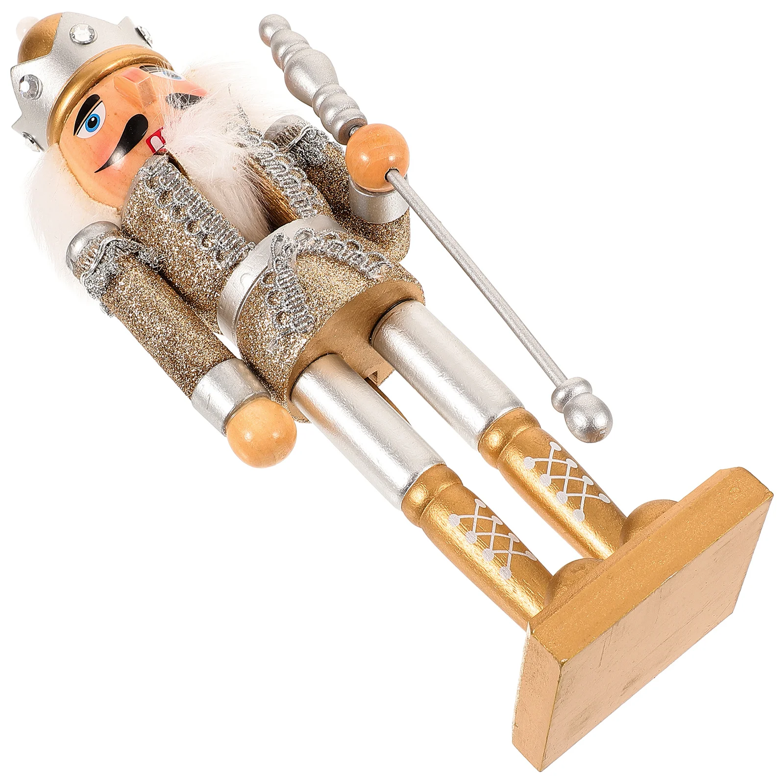 

Nutcracker Ornament Creative Figure Desktop Vivid Decoration Small Figures Soldier Wooden Table Decorations Puppet Hand-painted
