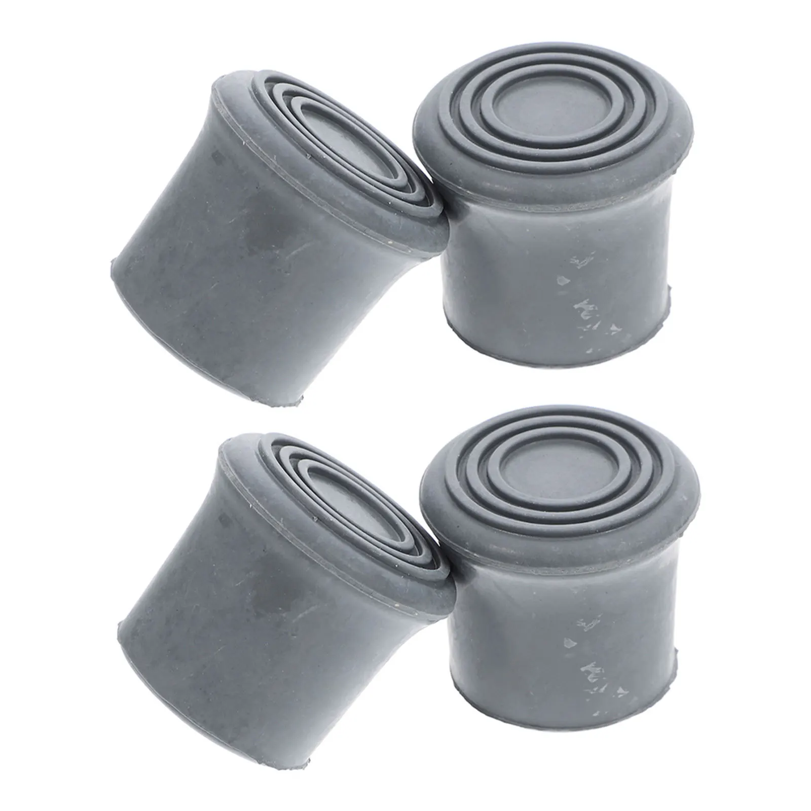 

4pcs Shower Chair Rubber Feet Non Slip Bath Stool Replacement Parts Leg Caps Protective Pads Durable Easy Install