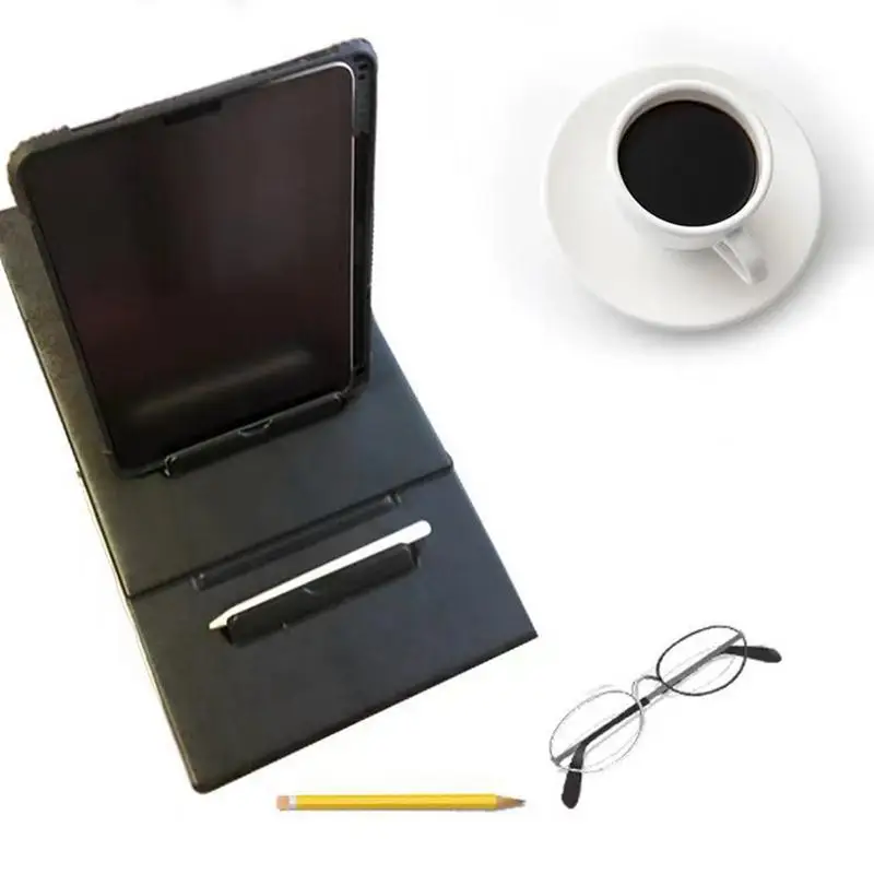 Support Réglable Invisible pour Ordinateur Portable, Rehausseur Multifonctionnel, Angles de Vision Parfaits pour la Lecture