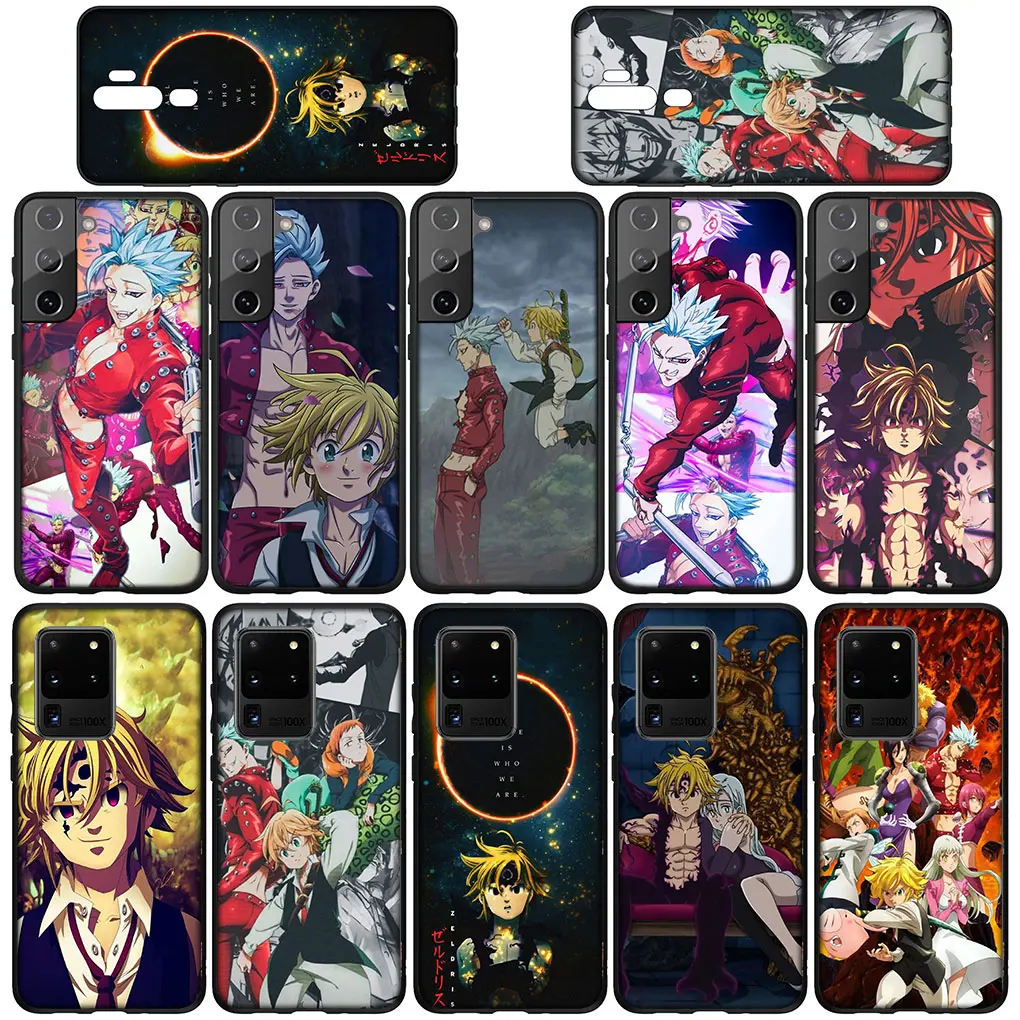 The Seven Deadly Sins Cover Phone Casing for Xiaomi Redmi Note 12 11 10 9 Pro 9S 10S 11S 9A 9C NFC 9T 10A 10C 12C Soft Case