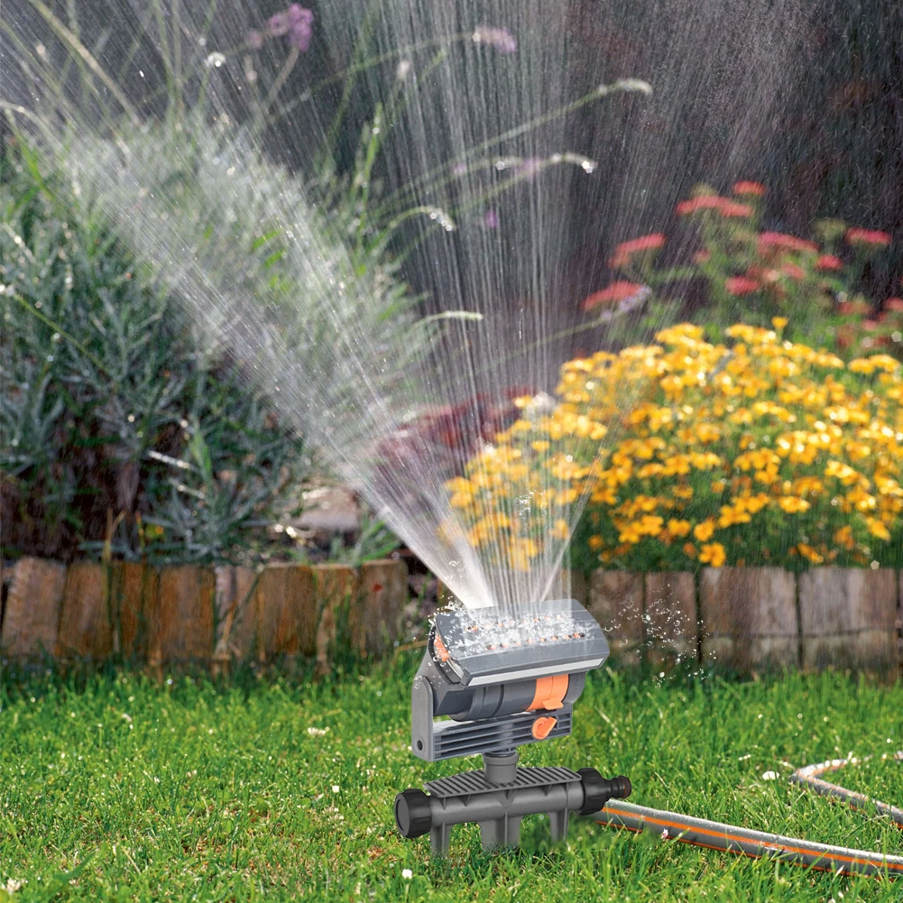 Arroseur oscillant automatique de jardin, 4 Modes, système d'arrosage, dispositif d'arrosage pour plantes, herbes et fleurs