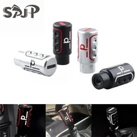 Perilla de palanca de cambios Universal para coche, perilla de palanca de cambios de Metal con 3 adaptadores, accesorio para coche