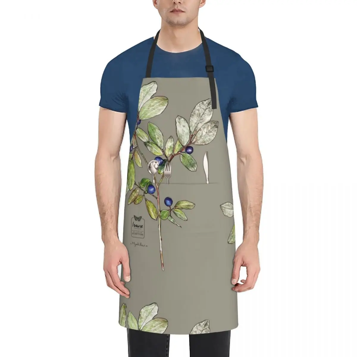 

BLUEBERRIES Apron Things For Home And Kitchen Kitchen Tools Accessories Kitchens For Men For Home Accessories Apron