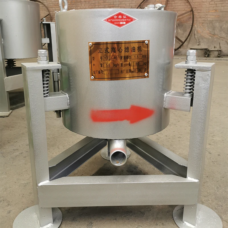 Filtro olio commerciale 30 Kg/H semi di girasole di arachidi sesamo filtro olio centrifugo ad alta velocità