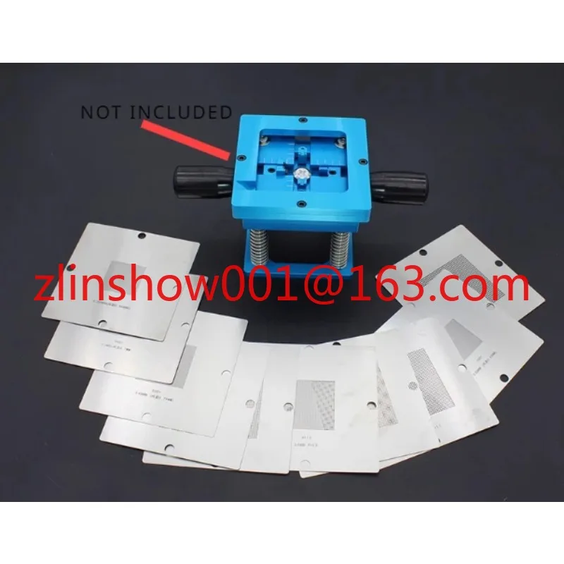 

10pcs 90*90mm Bga Stencil BGA Soldering Reballing Tool for 0.3 0.35 0.4 0.45 0.5 0.55 0.6 0.76mm balls