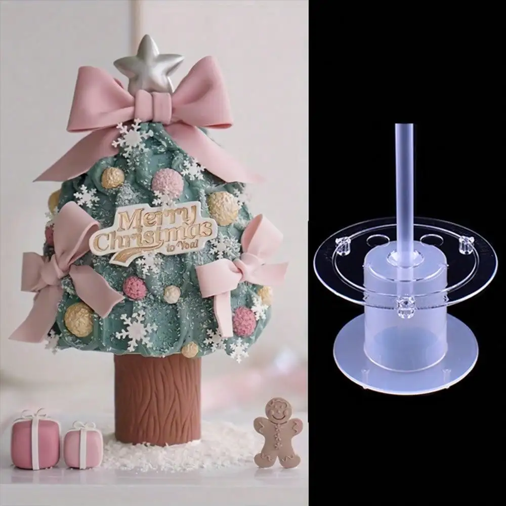 1pc 4/6/8 Inch Cake Mold Holder Multi-tier Base Wishing Tree Dessert Spacer Stacking Stand Tray Birthday Chassis Decoration