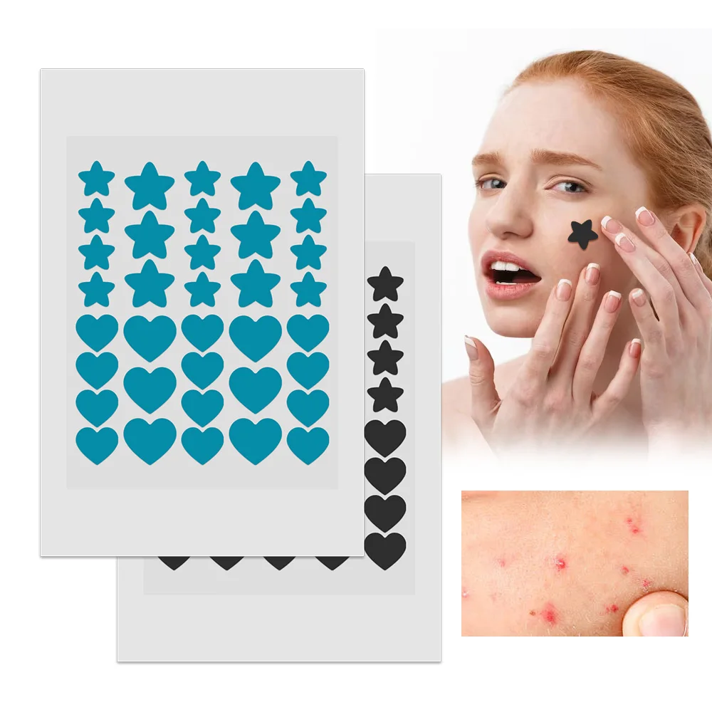 Patch Autocollant Imperméable pour le Traitement de l'Acné, Outil pour Enlever les Imperfections, Masque Facial, Soins de la Peau, 40 à 200 Pièces