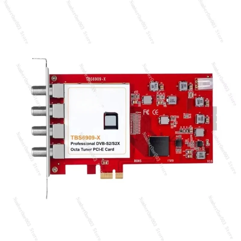 Dual Tuner PCIe Card for HD and SD Digital Satellite TVTBS6902 TBS 6909X V2 DVB-S2