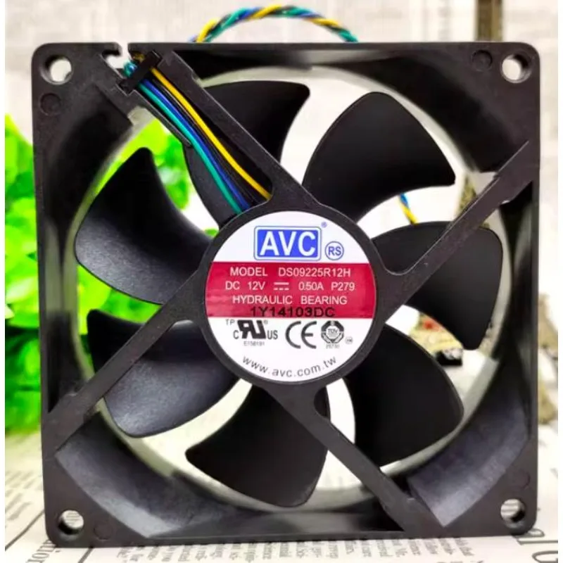 

Новый охлаждающий вентилятор для AVC DS09225R12H 9025 12 В 0,50 А 0,41 А 9 см охлаждающий вентилятор с высоким расходом воздуха 90 × 90 × 25 мм