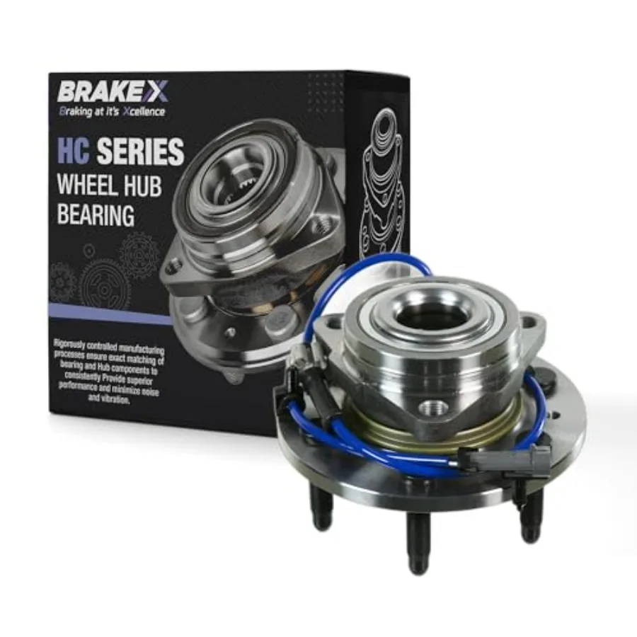 

Подшипник переднего правого колеса и ступица в сборе, совместимый с 20012006 GMC Yukon XL 1500 HC Series, прочная передняя пассажирская сторона Wh