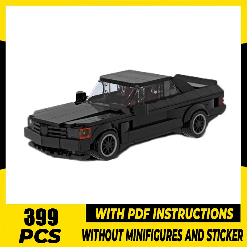 

Moc Building Blocks 560SEC AMG Speed Champions Cars Model Technology Bricks DIY Super Sports Car Assembly Toy Construstion Gifts
