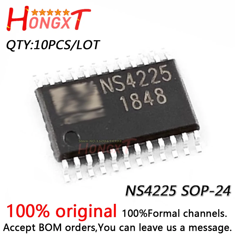 10PCS 100% NEW  NS4225 SOP-24.Chipset