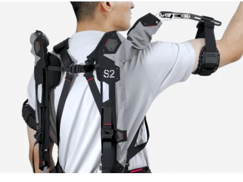 Industrial Exoskeleton With Shoulder And Arm Assistance Steel And Aluminium Material For Workers