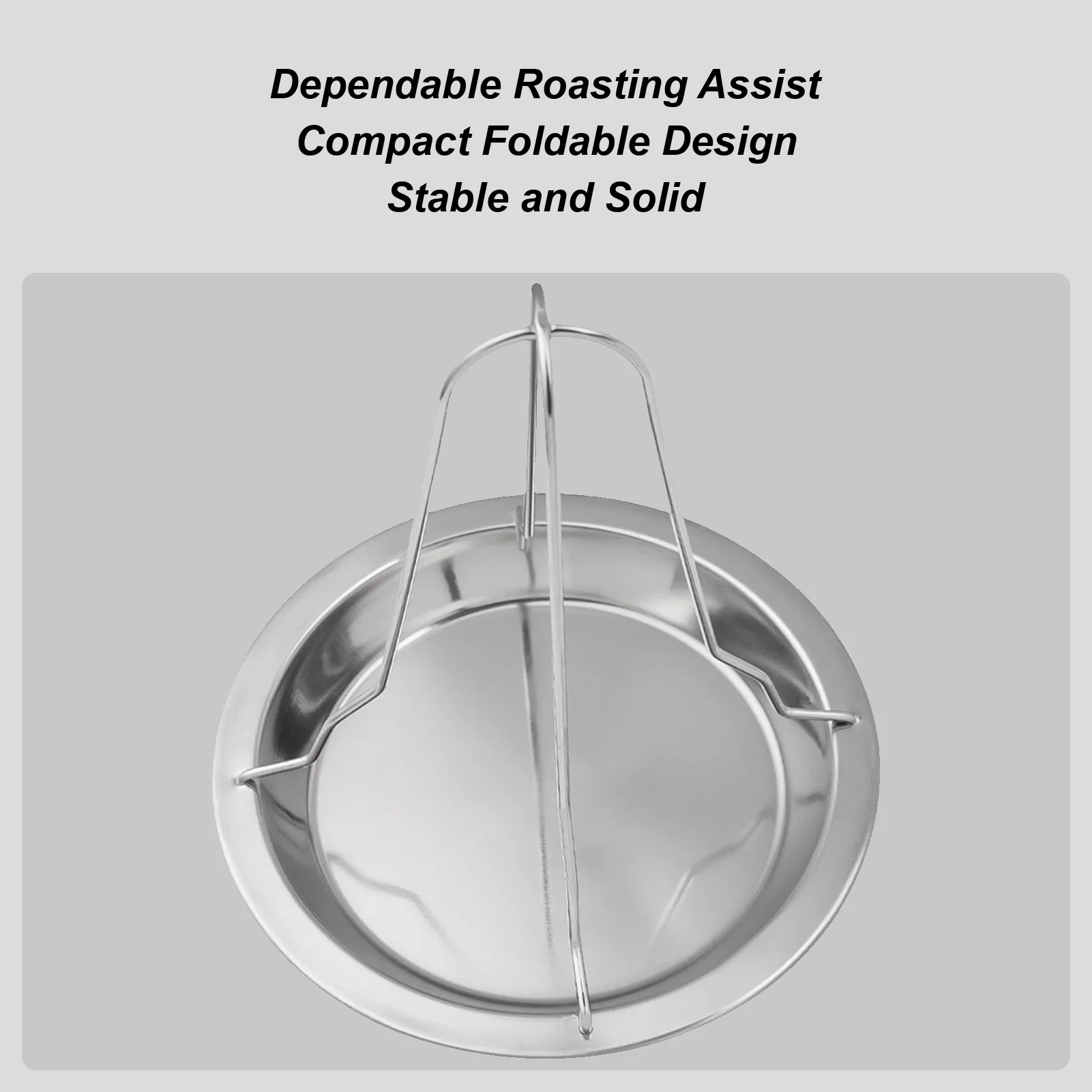 

Подставка для обжарки курицы для духовки Складная стойка из нержавеющей стали с антипригарным покрытием Складная большая вертикальная жаровня для птицы с антипригарным покрытием для