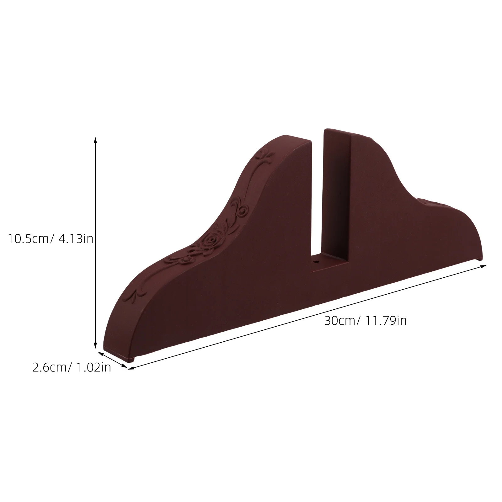 2 قطعة قاعدة شاشة الحديقة أقدام دعم الثقيلة للوحة الخصوصية في الهواء الطلق مقسم الفناء حامل لوحة متحركة قدم الجدار الشنق #6
