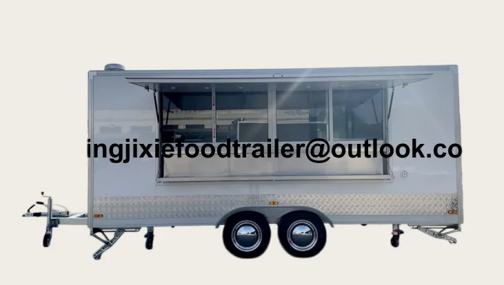 

A High-quality Mobile Food Trailer with Complete Equipment for Food Trucks and Food Vending Vehicles
