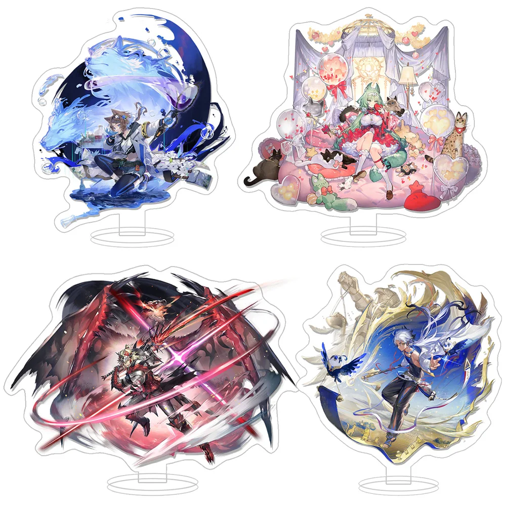Hoy juego Arknights Mitm Lucilla Underflow Amiya Wiš'adel Logos Civilight Eterna Ascalon personaje piel acrílico soporte Anime juguete