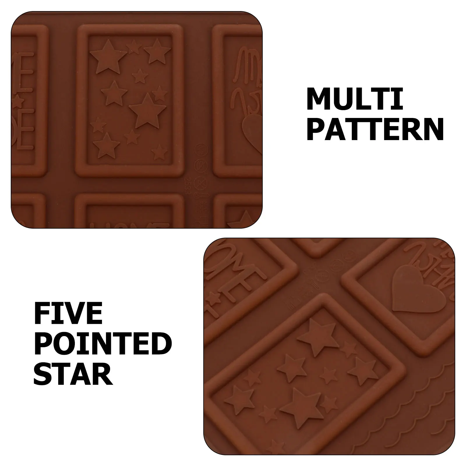 

Silicone Baking Mold Multi-Design Diy Chocolate Candy Cake Dessert Decorating Tool Non-Stick Bakeware For Oven Microwave Freezer